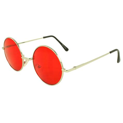 Mlc Retro Round Sunglasses In Red