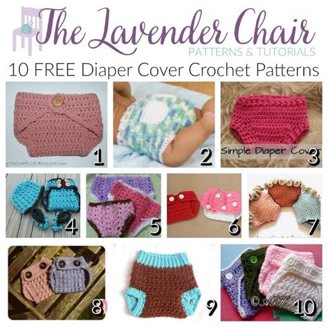 Beginner Crochet Pattern Baby 101 Pull On Diaper Cover Pdf Crochet