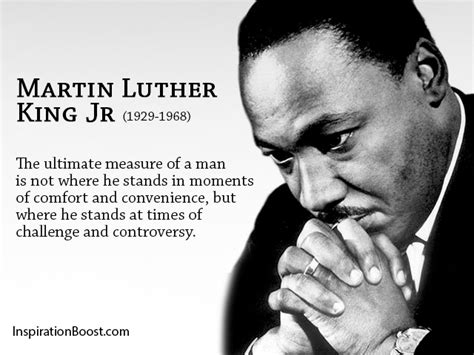 Martin Luther King Jr Challenges Quotes Inspiration Boost