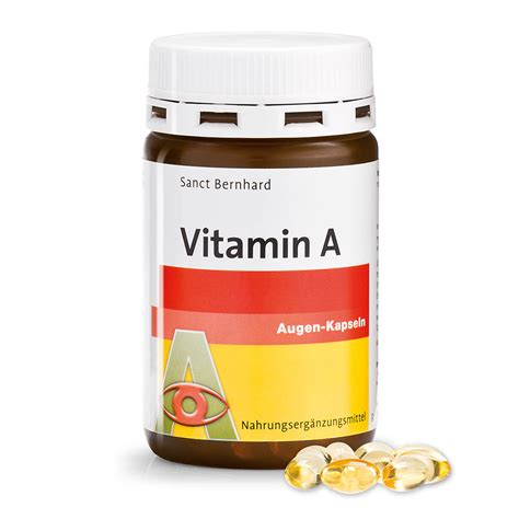 Vitamina A Cápsulas Vitaminas
