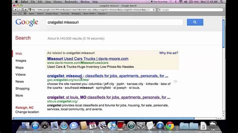 Check spelling or type a new query. Craigslist Missouri - Search All Towns and Cities for Used ...