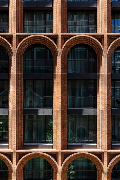 Brick Archways Topped By Rounded Glass Tower At Arc By Koichi Takada