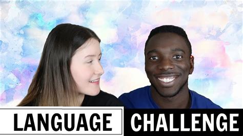language challenge youtube