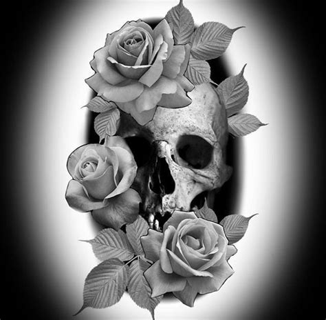 Thisnthat Skull Tattoos Skull Rose Tattoos Skull Tattoo Design