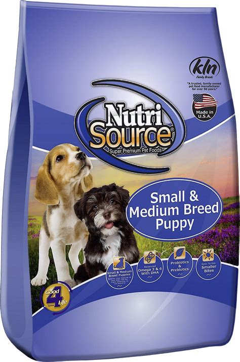 Nutrisource Small And Medium Breed Puppy Chicken And Rice Formula Dry Dog