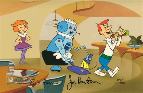 The Art For Rosie Cleans Up Was Created At The Hanna Barbera Studio In Hollywood The Jetsons