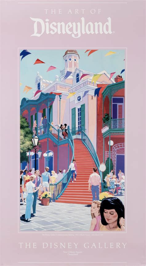 Insights And Sounds Disneyland Attraction Posters The New Orleans