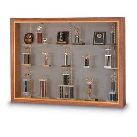 Wood Framed Display Cases Us Markerboard
