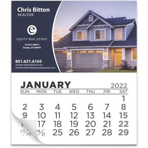 Custom Magnetic Calendars 002 Thick 2024