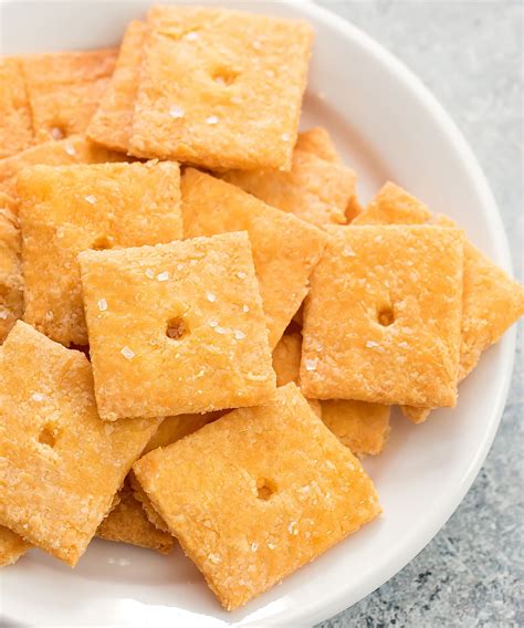 2 Ingredient Cheddar Crackers Keto Low Carb Kirbies Cravings