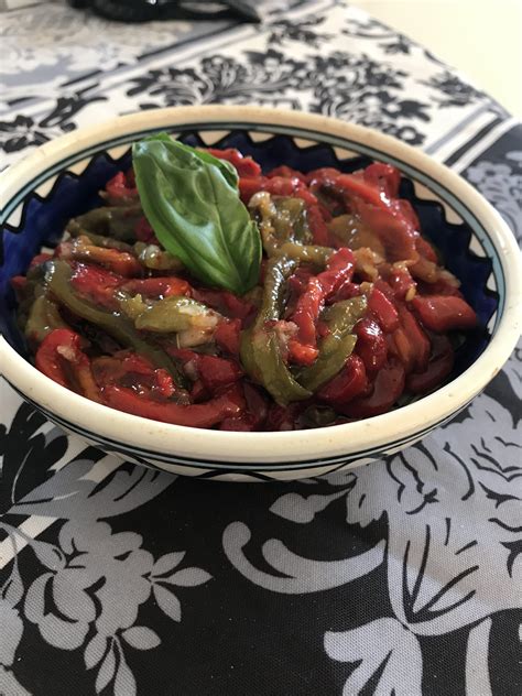 POIVRONS A L HUILE D OLIVE LA CUISINE DE NOAM