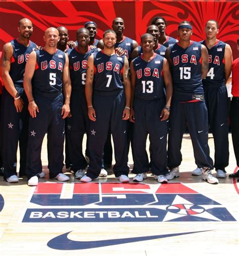 Photo Usa Olympic Basketball Team At Rockefeller Center In New York
