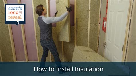 How To Install Insulation Youtube