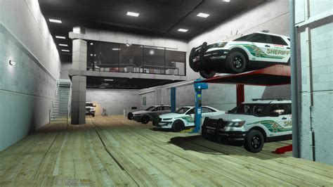 NEW SANDY SHORES POLICE DEPARTMENT GTA 5 Mods