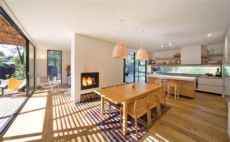 Open Plan Living Dining And Kitchen Areas In This Beachside