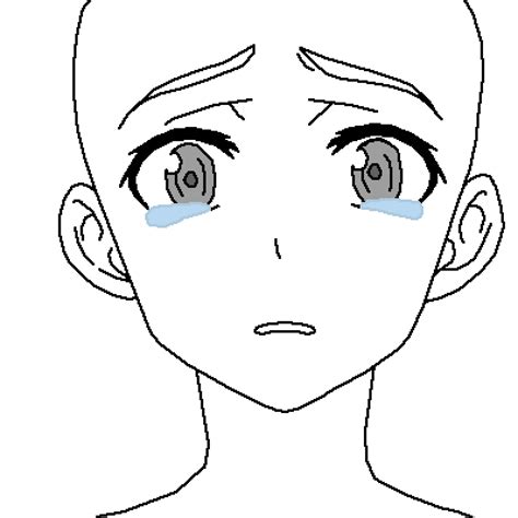 Crying Anime Base Sad Sad Boy Base By Maris4 On Deviantart Sabine