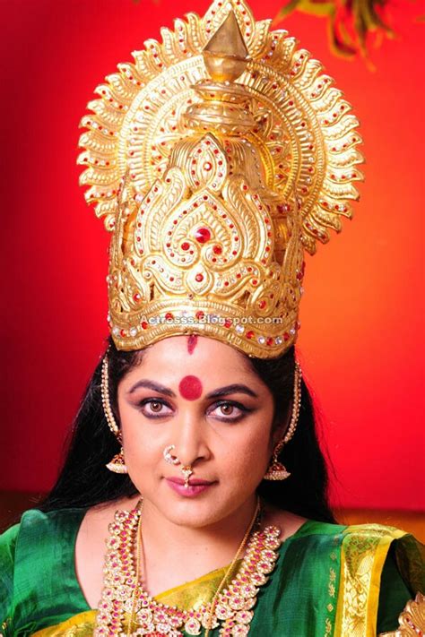 Telugu Actress Hot Photos Ramya Krishnan Stills As Madhura Meenakshi