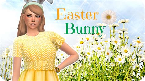 Sims 4 Create A Sim Cute Easter Bunny 🐰 Youtube