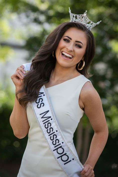Miss Mississippi 2021 Holly Brand Head To The Miss America Pageant