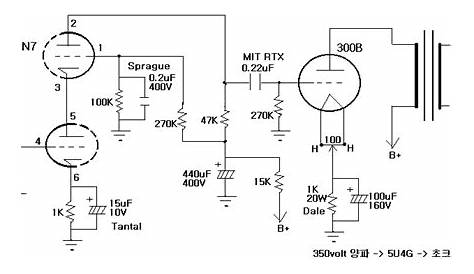 300b single ended schematic