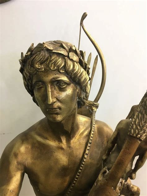 Apollo The Olympian Greek God Of Music Bronze Statue Made With The