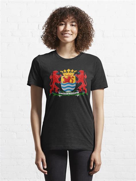 Zeeland Coat Of Arms Netherlands T Shirt By Tonbbo Redbubble