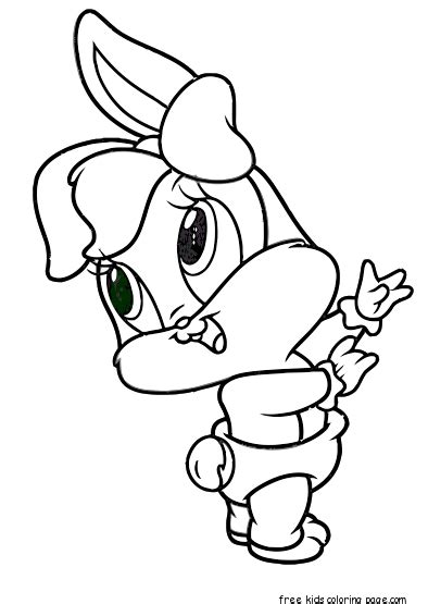 You can print or color them online at getdrawings.com for absolutely free. Printable Baby Looney Tunes Baby Lola coloring pages ...
