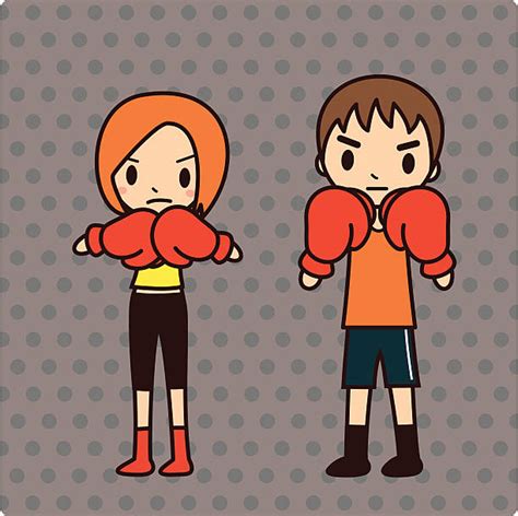 Boys Boxing Illustrations Royalty Free Vector Graphics And Clip Art Istock