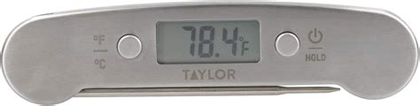Taylor Folding Meat Thermometer Probe With Instant Read Digital Display