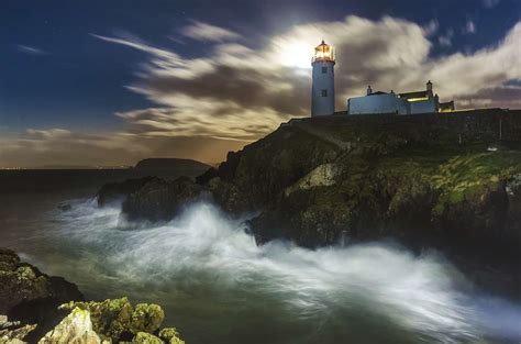 Donegal Irish Sea Ireland Fanad Lighthouse Coast Irish Around The World
