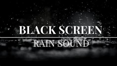 Rain Sound To Sleep And Relax 🌧 10 Hours 🌧 Black Screen Youtube