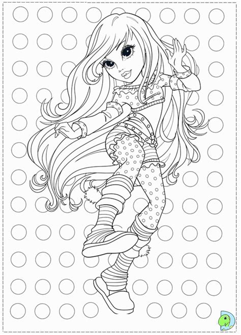 Moxie Doll Colouring Pages Coloring Home