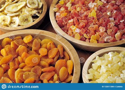 Dried And Candied Fruits Stock Photo Image Of Dessert 132011306
