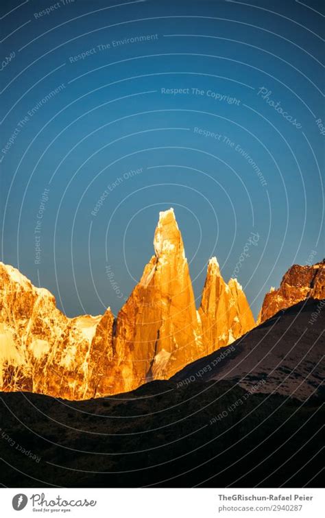 Cerro Torre Sunrise A Royalty Free Stock Photo From Photocase