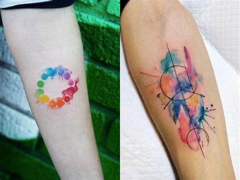 Tatuajes De Acuarela Para Mujer 35 Diseños Llenos De Color Y Arte