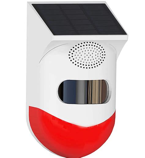 Outdoor Solar Light And Siren Alarm Shop Today Get It Tomorrow