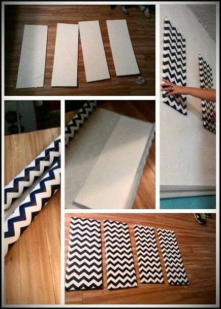 Cute Wall Panels I Made From Left Over Styrofoam From A Stove I