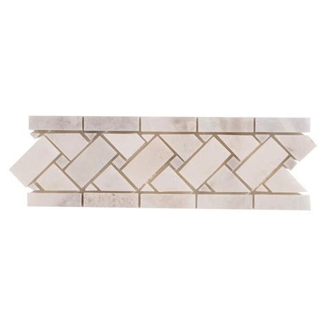 Sahara Carrara Marble Border Marble Border Carrara Carrara Marble