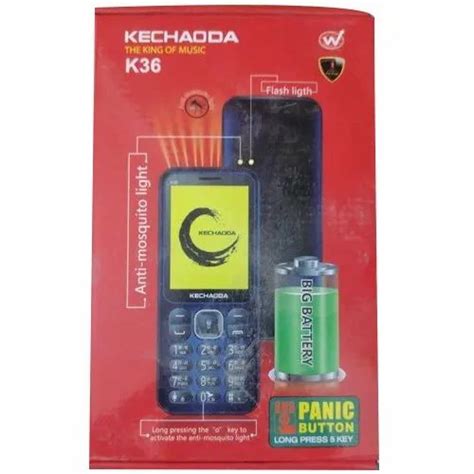 Black K36 Kechaoda Mobile Phone At Rs 820piece In Delhi Id 22720797697
