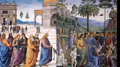 Frescoes On The Side Walls Of The Sistine Chapel Manortiz Youtube