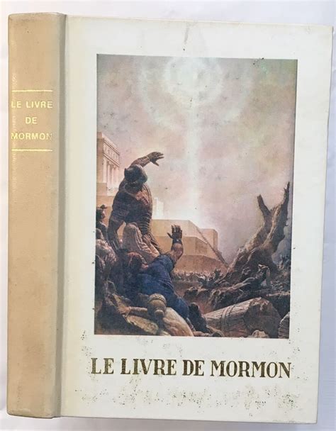 Le Livre De Mormon Récits écrit Sur Plaques De La Main De Mormon D