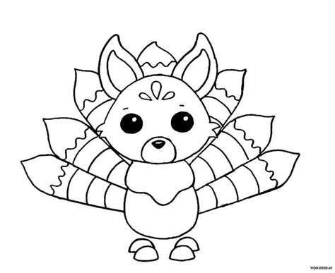 Coloring Pages Roblox. Piggy, Adopt Me and others. Print for free