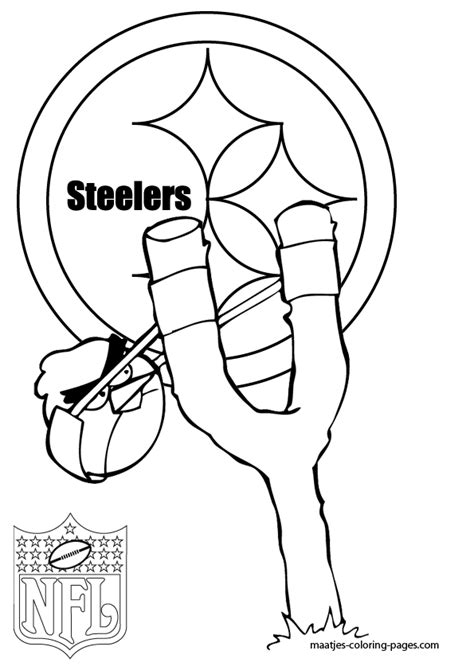 Pittsburgh steelers logo football sport. Pittsburgh Steelers - Angry Birds - Coloring Pages