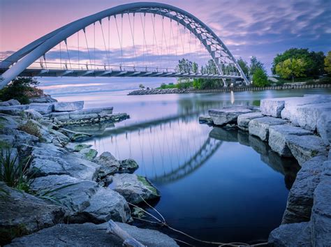 Humber Bay Arch Bridge Canada