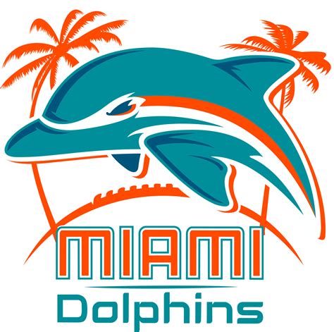 Nfl Logo Miami Dolphins Miami Dolphins Svg Vector Miami Dolphins