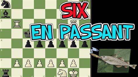 6 En Passant In One Brilliant Chess Puzzle Enpassant Bakamitai Chess