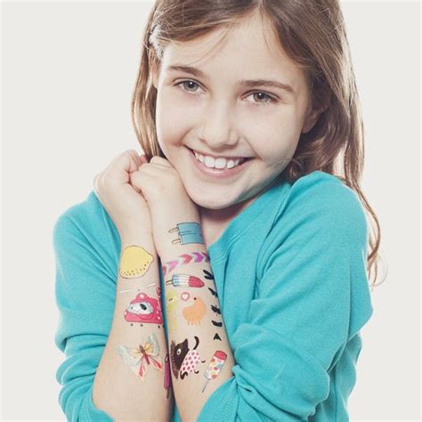 Kids Mix Two Tattoo Set Tattoos For Kids Heart For Kids Kids Easter