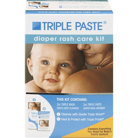 Triple Paste Diaper Rash Care Kit Stuffing Foodtown