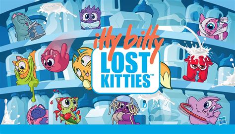 Itty Bitty Lost Kitties Hasbro Series 2 Vomz 100 Satisfaction