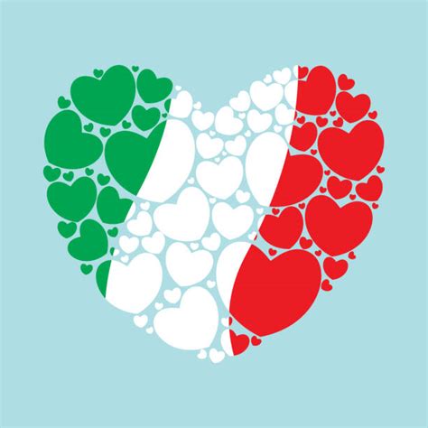 340 italian flag heart stock illustrations royalty free vector graphics and clip art istock